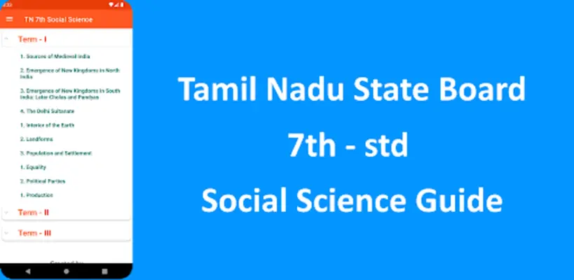 TN 7th Social Science android App screenshot 0