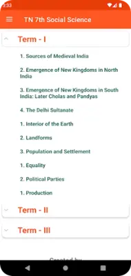 TN 7th Social Science android App screenshot 5